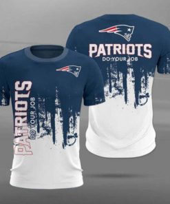 NFL Sport New England Patriots T-shirt Design 3D Full Printed Sizes S - 5XL - NAKA45