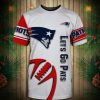 NFL Sport New England Patriots T-shirt Design 3D Full Printed Sizes S - 5XL - NAKA41