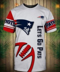 NFL Sport New England Patriots T-shirt Design 3D Full Printed Sizes S - 5XL - NAKA41