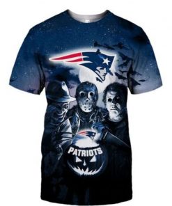 NFL Sport New England Patriots T-shirt Design 3D Full Printed Sizes S - 5XL - NAKA32