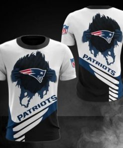 NFL Sport New England Patriots T-shirt Design 3D Full Printed Sizes S - 5XL - NAKA31