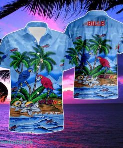 NFL Sport Buffalo Bills Button Shirt Design 3D Full Printed Sizes S - 5XL NABJ405A