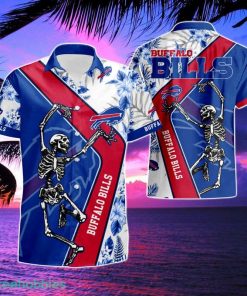 NFL Sport Buffalo Bills Button Shirt Design 3D Full Printed Sizes S - 5XL NABJ406A