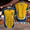 NCAA West Virginia Mountaineers Button Shirt Design 3D Full Printed Custom Name Sizes S - 5XL NC92101
