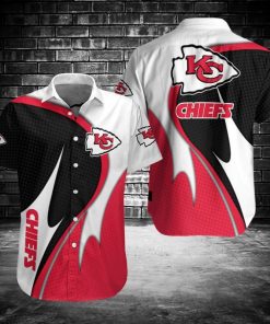 NFL Sport Kansas City Chiefs Button Shirt Design 3D Full Printed Sizes S - 5XL NABJ296