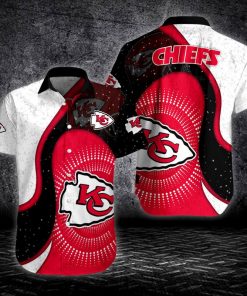 NFL Sport Kansas City Chiefs Button Shirt Design 3D Full Printed Sizes S - 5XL NABJ302