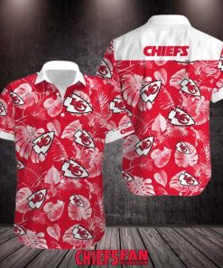 NFL Sport Kansas City Chiefs Button Shirt Design 3D Full Printed Sizes S - 5XL NABJ96
