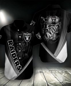 NFL Sport Las Vegas Raiders Button Shirt Design 3D Full Printed Sizes S - 5XL NACA435