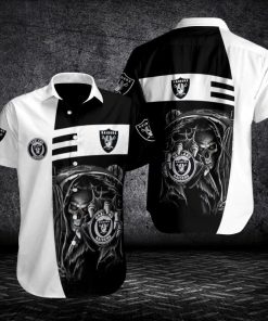 NFL Sport Las Vegas Raiders Button Shirt Design 3D Full Printed Sizes S - 5XL NACA442