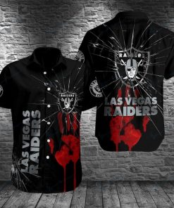 NFL Sport Las Vegas Raiders Button Shirt Design 3D Full Printed Sizes S - 5XL NACA445