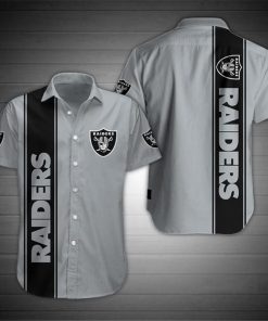 NFL Sport Las Vegas Raiders Button Shirt Design 3D Full Printed Sizes S - 5XL NADA02