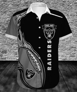 NFL Sport Las Vegas Raiders Button Shirt Design 3D Full Printed Sizes S - 5XL NADA104