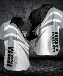 NFL Sport Las Vegas Raiders Button Shirt Design 3D Full Printed Sizes S - 5XL NADA12