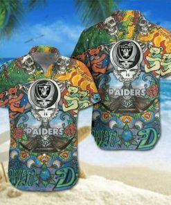 NFL Sport Las Vegas Raiders Button Shirt Design 3D Full Printed Sizes S - 5XL NAFA19