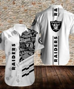 NFL Sport Las Vegas Raiders Button Shirt Design 3D Full Printed Sizes S - 5XL NAFA20