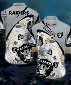 NFL Sport Las Vegas Raiders Button Shirt Design 3D Full Printed Sizes S - 5XL NAFA21