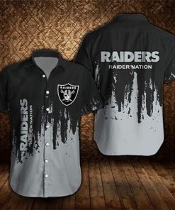 NFL Sport Las Vegas Raiders Button Shirt Design 3D Full Printed Sizes S - 5XL NAGA366