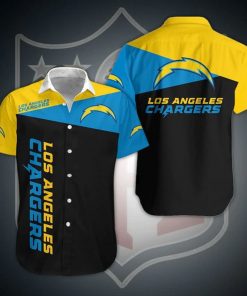NFL Sport Los Angeles Chargers Button Shirt Design 3D Full Printed Sizes S - 5XL NABW457