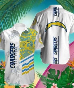 NFL Sport Los Angeles Chargers Button Shirt Design 3D Full Printed Sizes S - 5XL NABW470
