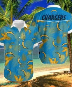 NFL Sport Los Angeles Chargers Button Shirt Design 3D Full Printed Sizes S - 5XL NABW473
