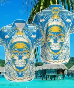 NFL Sport Los Angeles Chargers Button Shirt Design 3D Full Printed Sizes S - 5XL NABW478