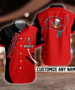 NFL Tampa Bay Buccaneers Button Shirt Design 3D Full Printed Custom Name Sizes S - 5XL N91706