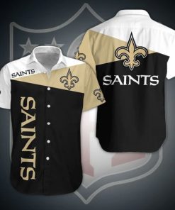NFL Sport New Orleans Saints Button Shirt Design 3D Full Printed Sizes S - 5XL NABL23