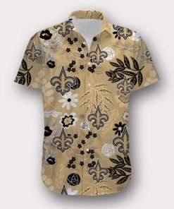 NFL Sport New Orleans Saints Button Shirt Design 3D Full Printed Sizes S - 5XL NABL24A