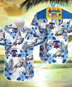NFL Sport Philadelphia Eagles Button Shirt Design 3D Full Printed Sizes S - 5XL NMJI122