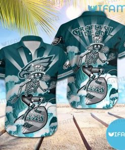 NFL Sport Philadelphia Eagles Button Shirt Design 3D Full Printed Sizes S - 5XL NMJI142
