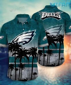 NFL Sport Philadelphia Eagles Button Shirt Design 3D Full Printed Sizes S - 5XL NMJI149