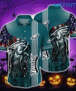 NFL Sport Philadelphia Eagles Button Shirt Design 3D Full Printed Sizes S - 5XL NMJI188