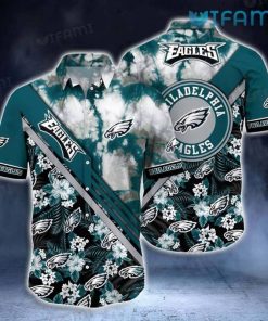 NFL Sport Philadelphia Eagles Button Shirt Design 3D Full Printed Sizes S - 5XL NMJI203