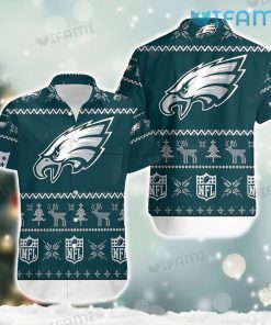 NFL Sport Philadelphia Eagles Button Shirt Design 3D Full Printed Sizes S - 5XL NMJI214