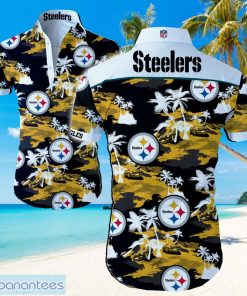 NFL Sport Pittsburgh Steelers Button Shirt Design 3D Full Printed Sizes S - 5XL NMB011