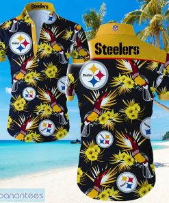 NFL Sport Pittsburgh Steelers Button Shirt Design 3D Full Printed Sizes S - 5XL NMB013