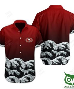 NFL Sport San Francisco 49ers Button Shirt Design 3D Full Printed Sizes S - 5XL NABK20