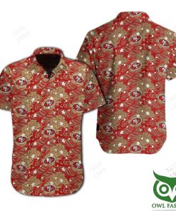 NFL Sport San Francisco 49ers Button Shirt Design 3D Full Printed Sizes S - 5XL NABK21