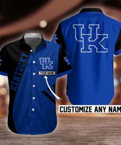 NCAA Kentucky Wildcats Button Shirt Design 3D Full Printed Custom Name Sizes S - 5XL N91764