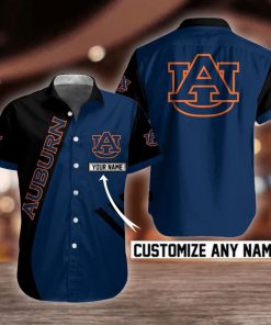 NCAA Auburn Tigers Button Shirt Design 3D Full Printed Custom Name Sizes S - 5XL N91762