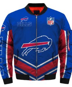 NFL Sport Buffalo Bills Bomber Jacket Design 3D Full Printed Sizes S - 5XL - NABU459