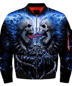 NFL Sport Buffalo Bills Bomber Jacket Design 3D Full Printed Sizes S - 5XL - NABU450