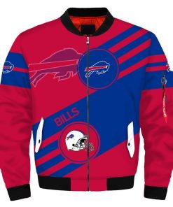 NFL Sport Buffalo Bills Bomber Jacket Design 3D Full Printed Sizes S - 5XL - NABU448