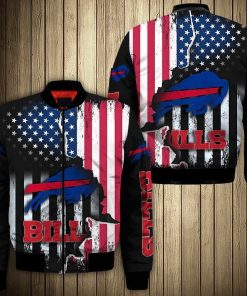 NFL Sport Buffalo Bills Bomber Jacket Design 3D Full Printed Sizes S - 5XL - NABU440