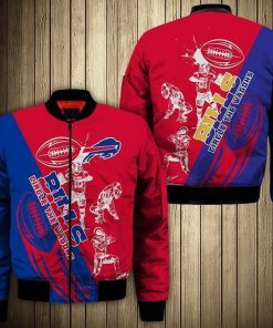 NFL Sport Buffalo Bills Bomber Jacket Design 3D Full Printed Sizes S - 5XL - NABU437