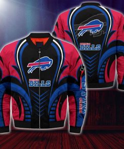 NFL Sport Buffalo Bills Bomber Jacket Design 3D Full Printed Sizes S - 5XL - NABU435