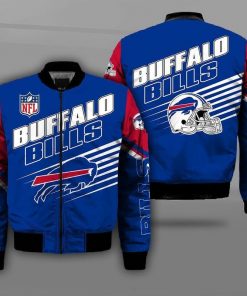 NFL Sport Buffalo Bills Bomber Jacket Design 3D Full Printed Sizes S - 5XL - NABU431