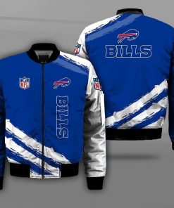 NFL Sport Buffalo Bills Bomber Jacket Design 3D Full Printed Sizes S - 5XL - NABU430