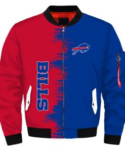 NFL Sport Buffalo Bills Bomber Jacket Design 3D Full Printed Sizes S - 5XL - NABU426