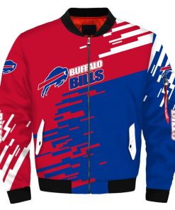 NFL Sport Buffalo Bills Bomber Jacket Design 3D Full Printed Sizes S - 5XL - NABU423